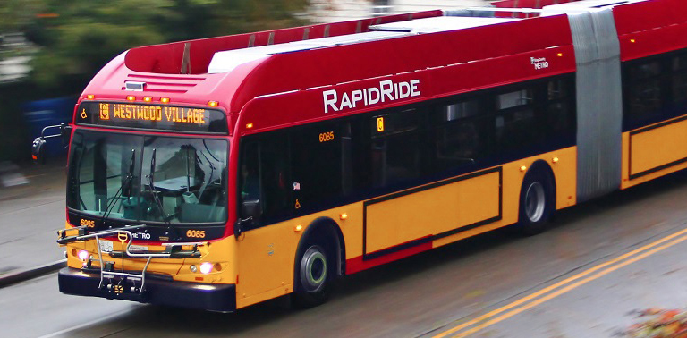 King County Metro - RapidRide vehicle
