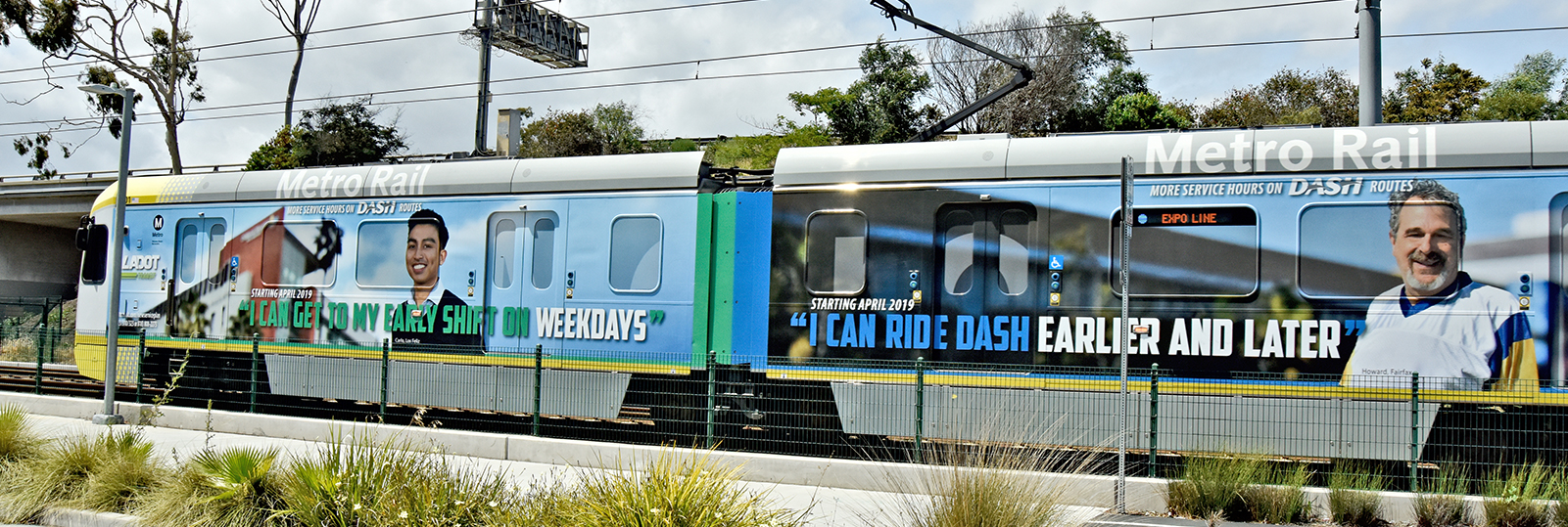LADOT - train wrap