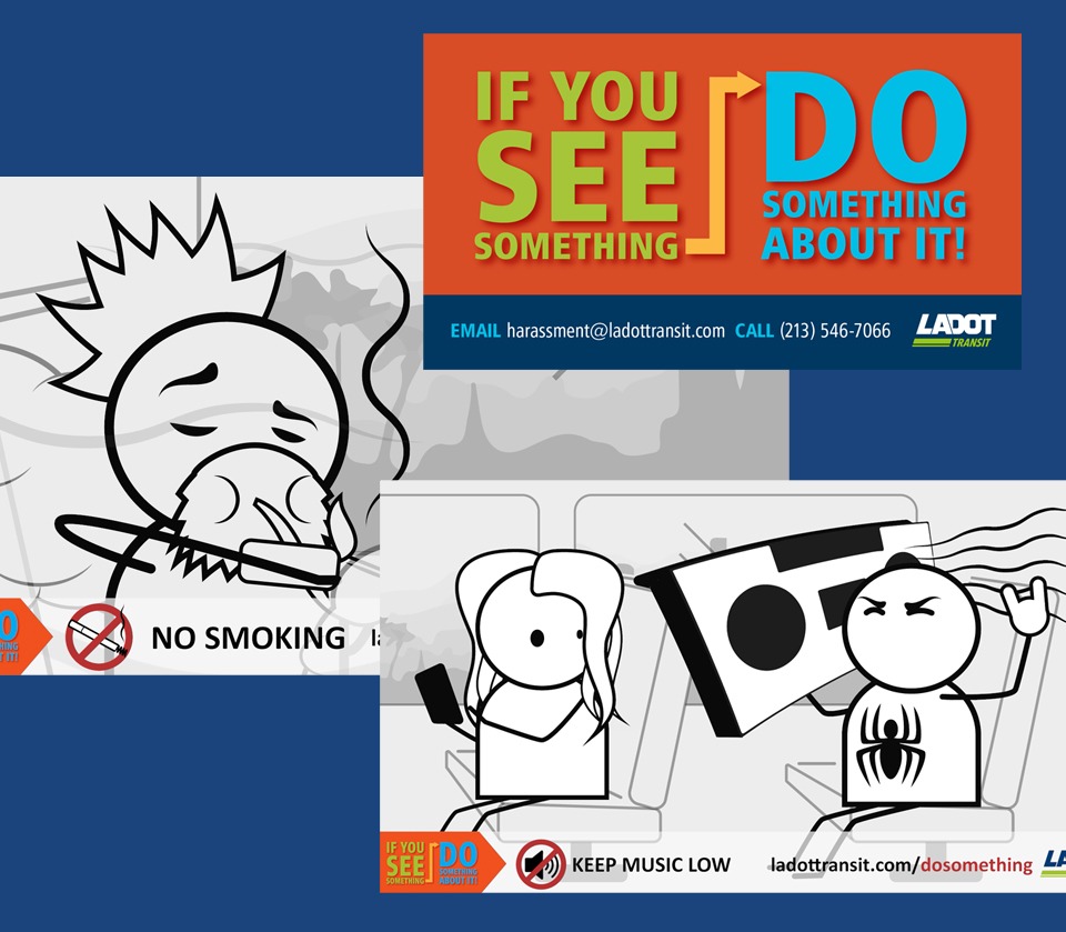 LADOT Transit – Safety and Security Campaign Shorts